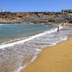 Le spiagge di sabbia a Malta