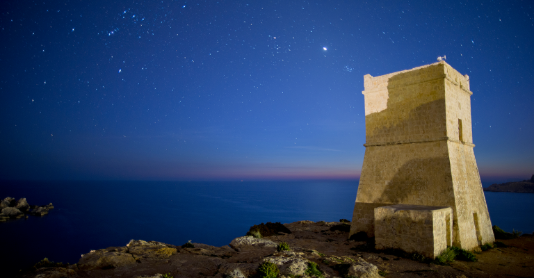 Astroturismo, a Malta con il naso all’insù
