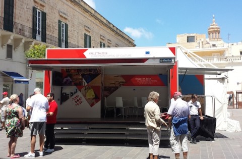 Una nuova unità mobile dedicata alla cultura a Malta