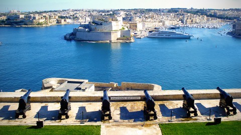 Visita guidata alla Saluting Battery di Valletta