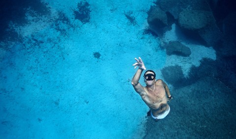 Umberto Pelizzari, un workshop con il campione nelle acque di Malta