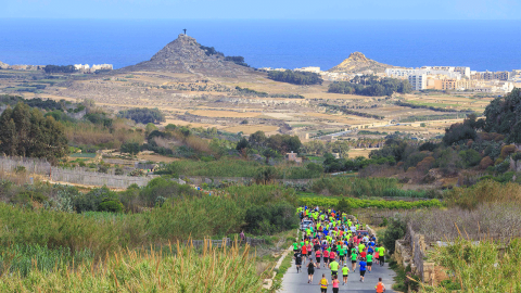 Tra la natura di Gozo per la mezza maratona di primavera