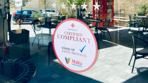 A Malta nasce la certificazione per le strutture che soddisfano i criteri di sicurezza anti COVID 19