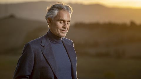 Andrea Bocelli sceglie Malta per il suo nuovo progetto musicale