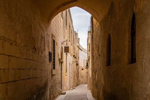 La magia di Mdina nelle giornate d’inverno