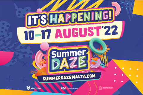 Estate 2022: SUMMERDAZE è a Malta!