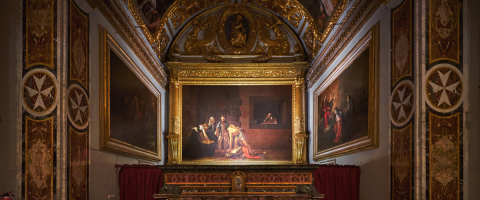 Gianni Morandi in concerto a Malta, ed è subito amore per il Caravaggio!