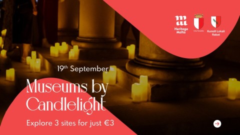 Museums by Candlelight: la storia di Malta si accende di una nuova luce