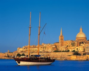 Veliero a Valletta