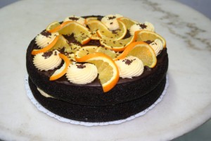 Torta arancio e cioccolato, Le Fontanelle