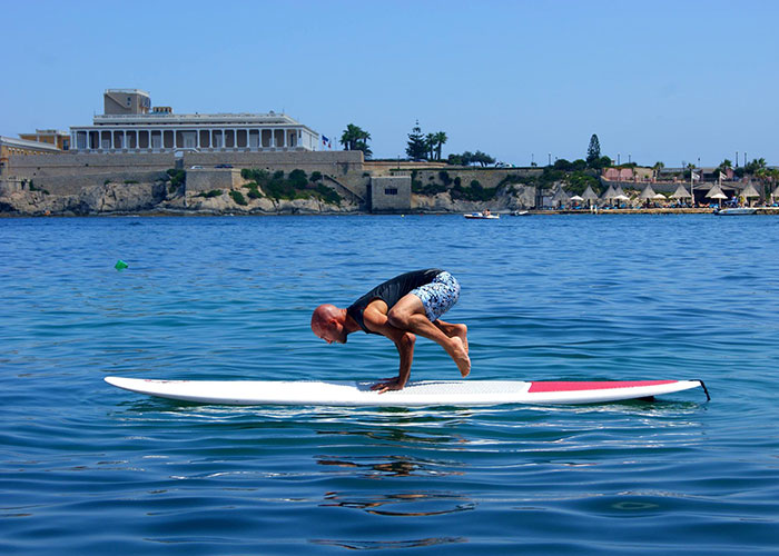 Sup Yoga a Malta, un’esperienza di sport e relax