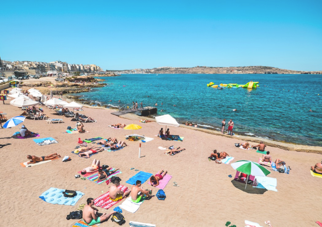 bugibba-beach Malta