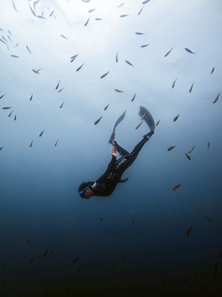 Diving a Malta