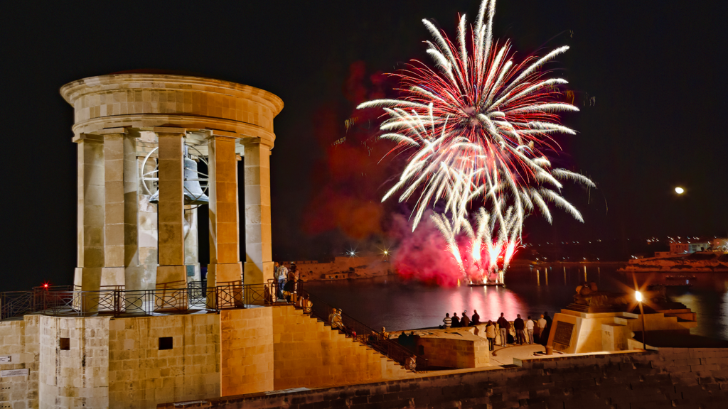 Valletta Fireworks Malta